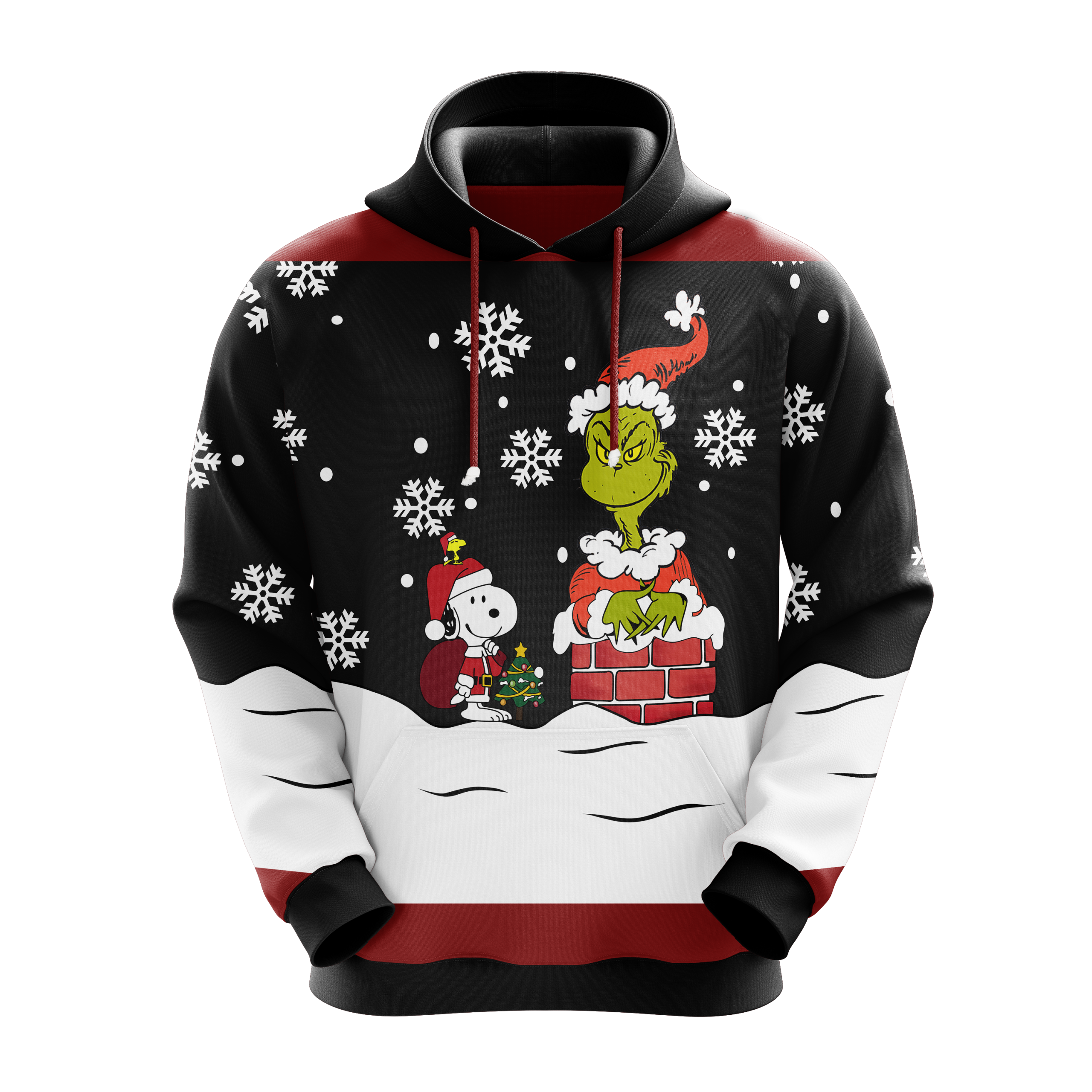 Snoopy And Grinch Christmas Hoodie Amazing Gift Idea Christmas Gift Nearkii