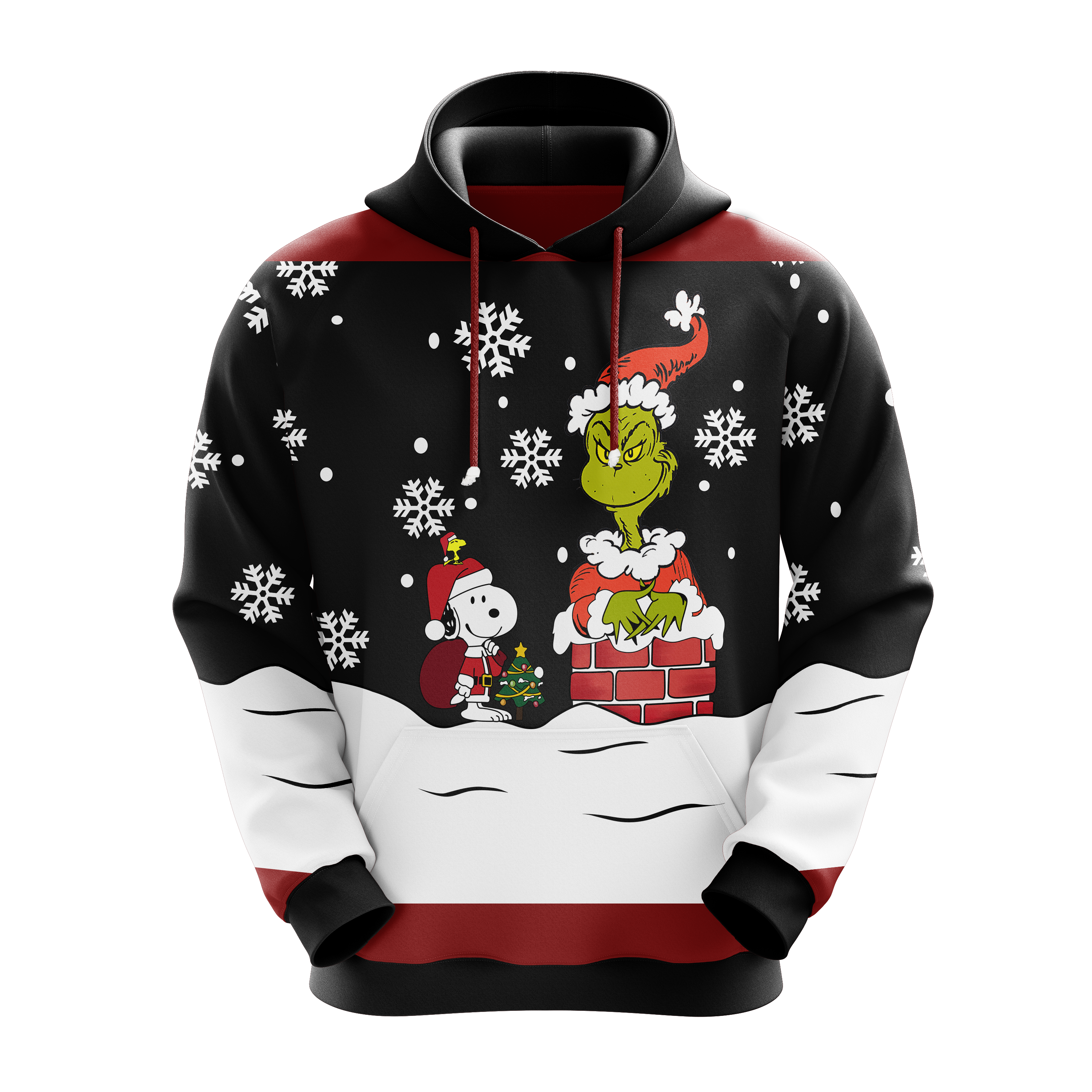 Snoopy And Grinch Christmas Hoodie Amazing Gift Idea Christmas Gift Nearkii