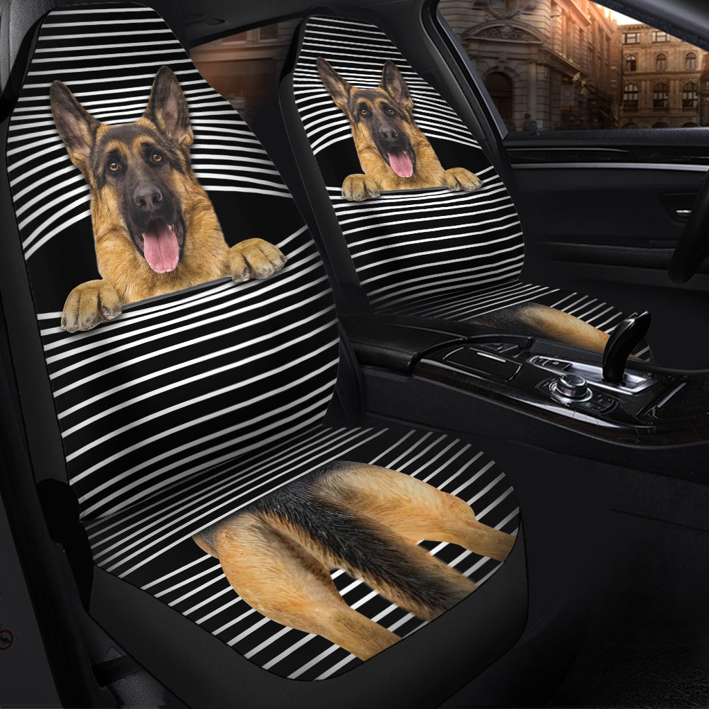 German Shepherd Premium Custom Car Seat Covers Decor Protectors