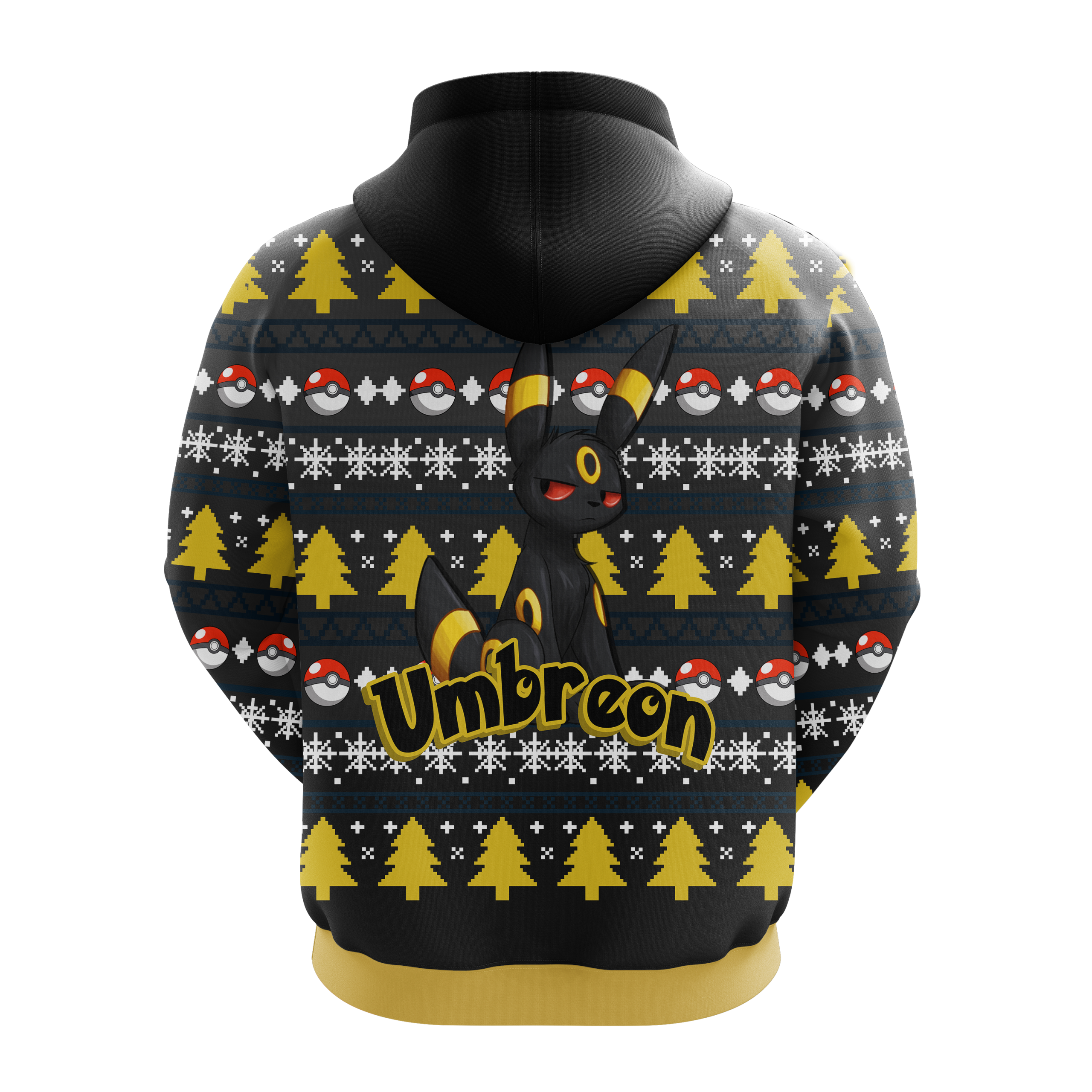 Pokemon Eevee Evolution Umbreon Christmas Hoodie Amazing Gift Idea Christmas Gift Nearkii