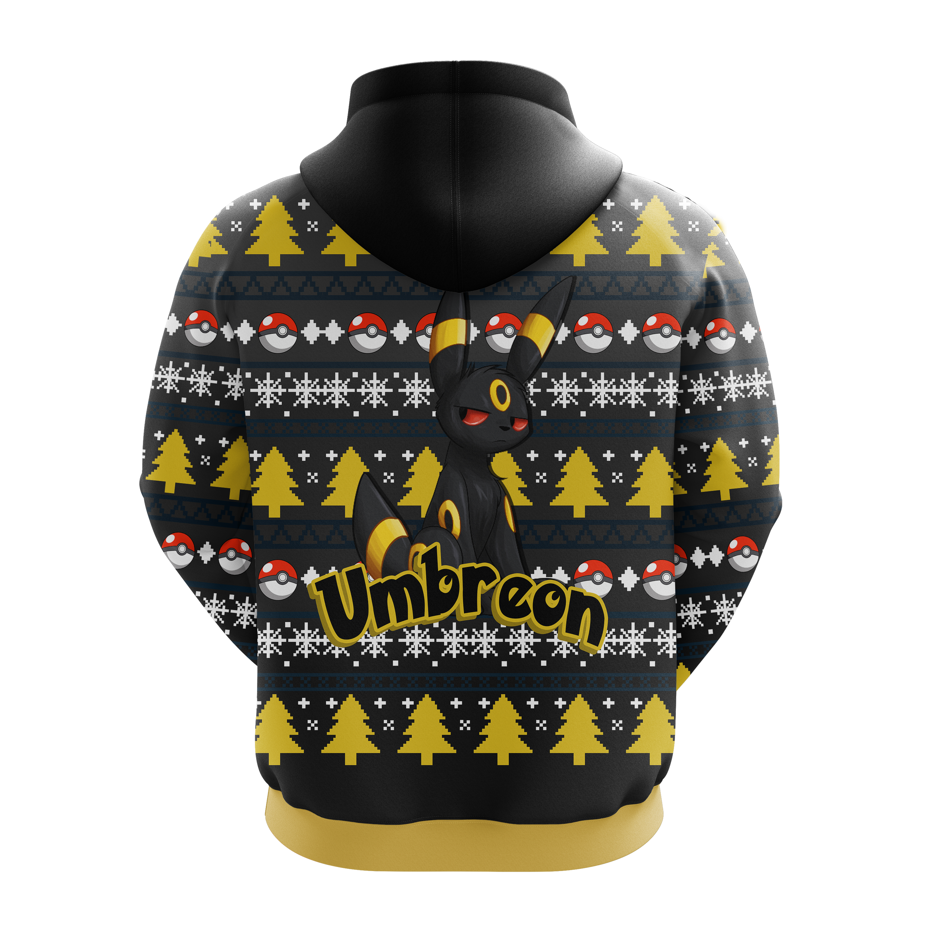 Pokemon Eevee Evolution Umbreon Christmas Hoodie Amazing Gift Idea Christmas Gift Nearkii
