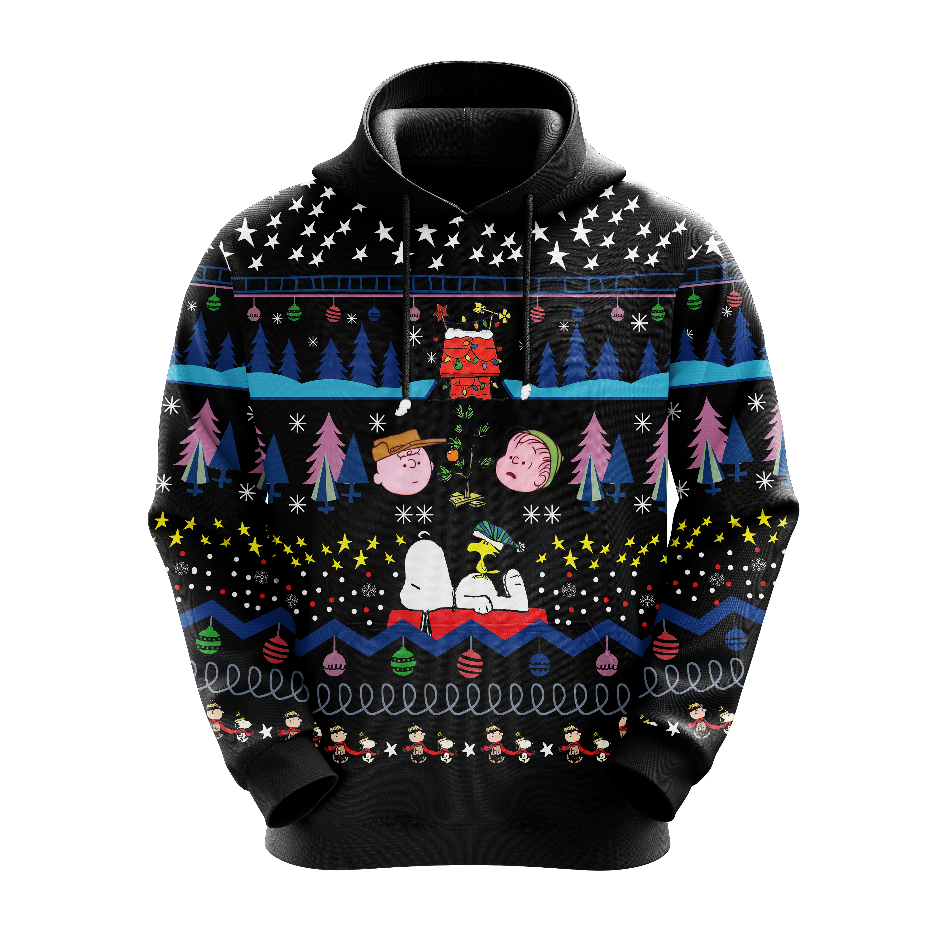 Black Snoopy Christmas Hoodie Amazing Gift Idea Christmas Gift Nearkii