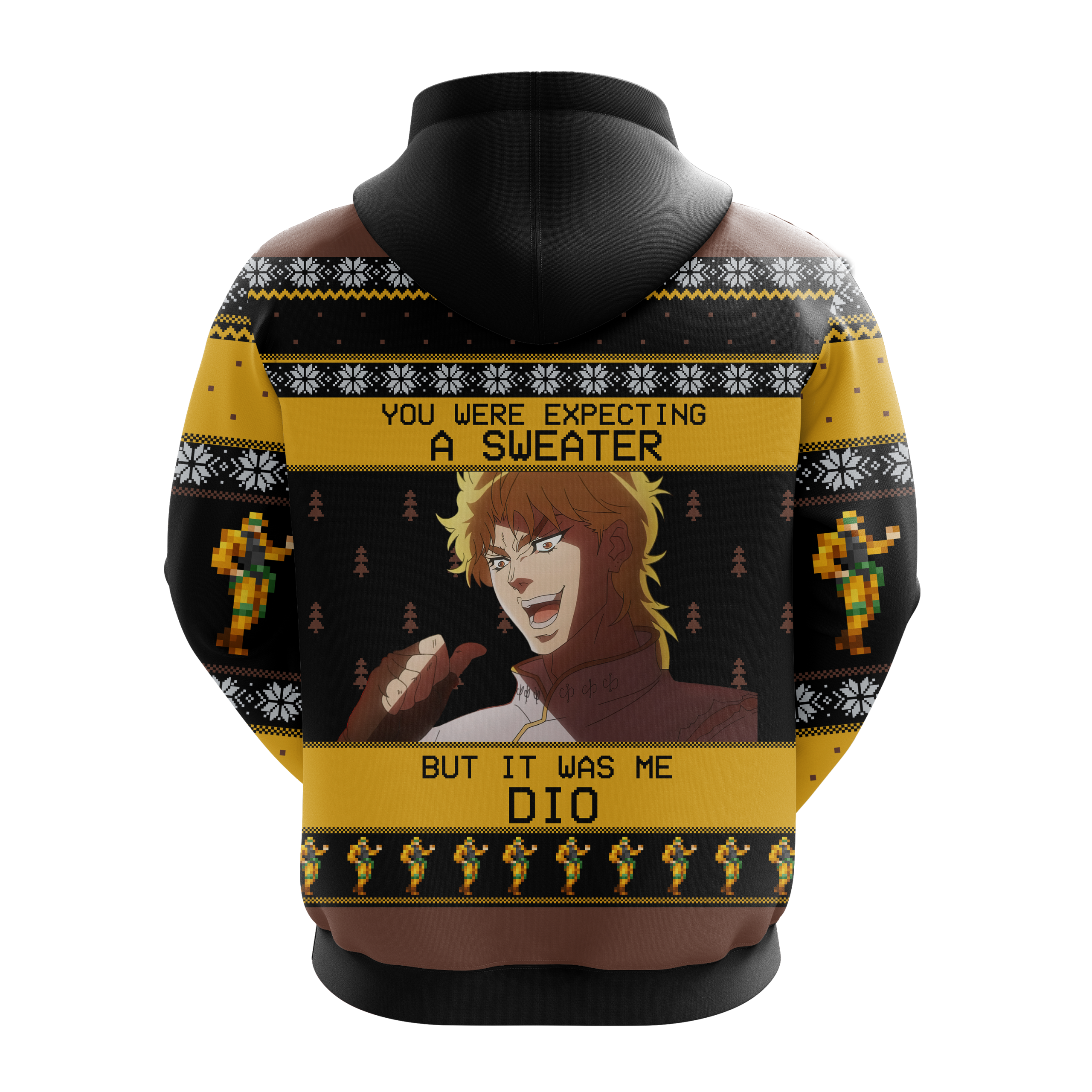 It Was Me Dio Jojo’s Bizarre Adventure Christmas Hoodie Amazing Gift Idea Christmas Gift Nearkii