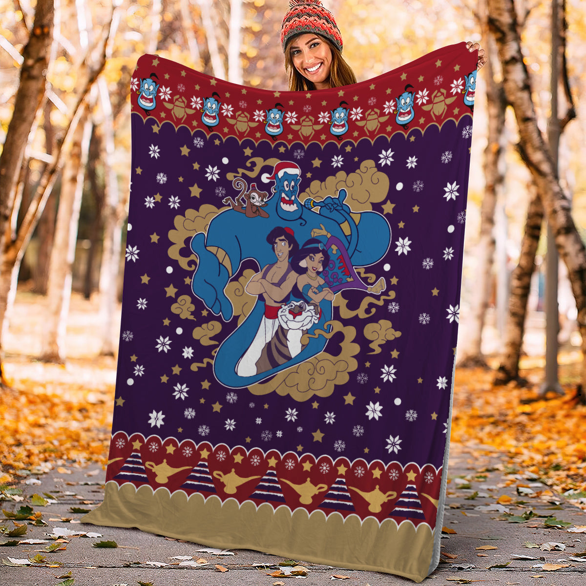 Aladin Christmas Premium Blanket Nearkii