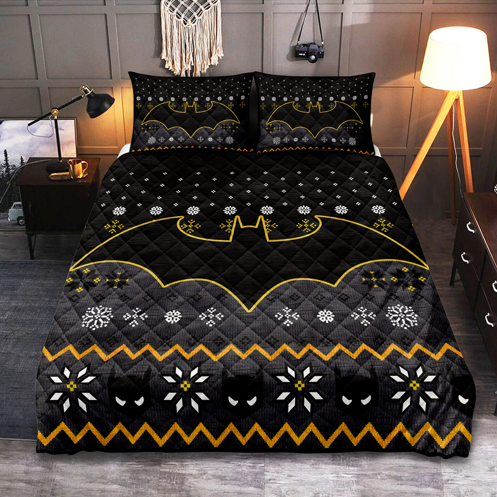 Batman Christmas Quilt Bed Sets Nearkii