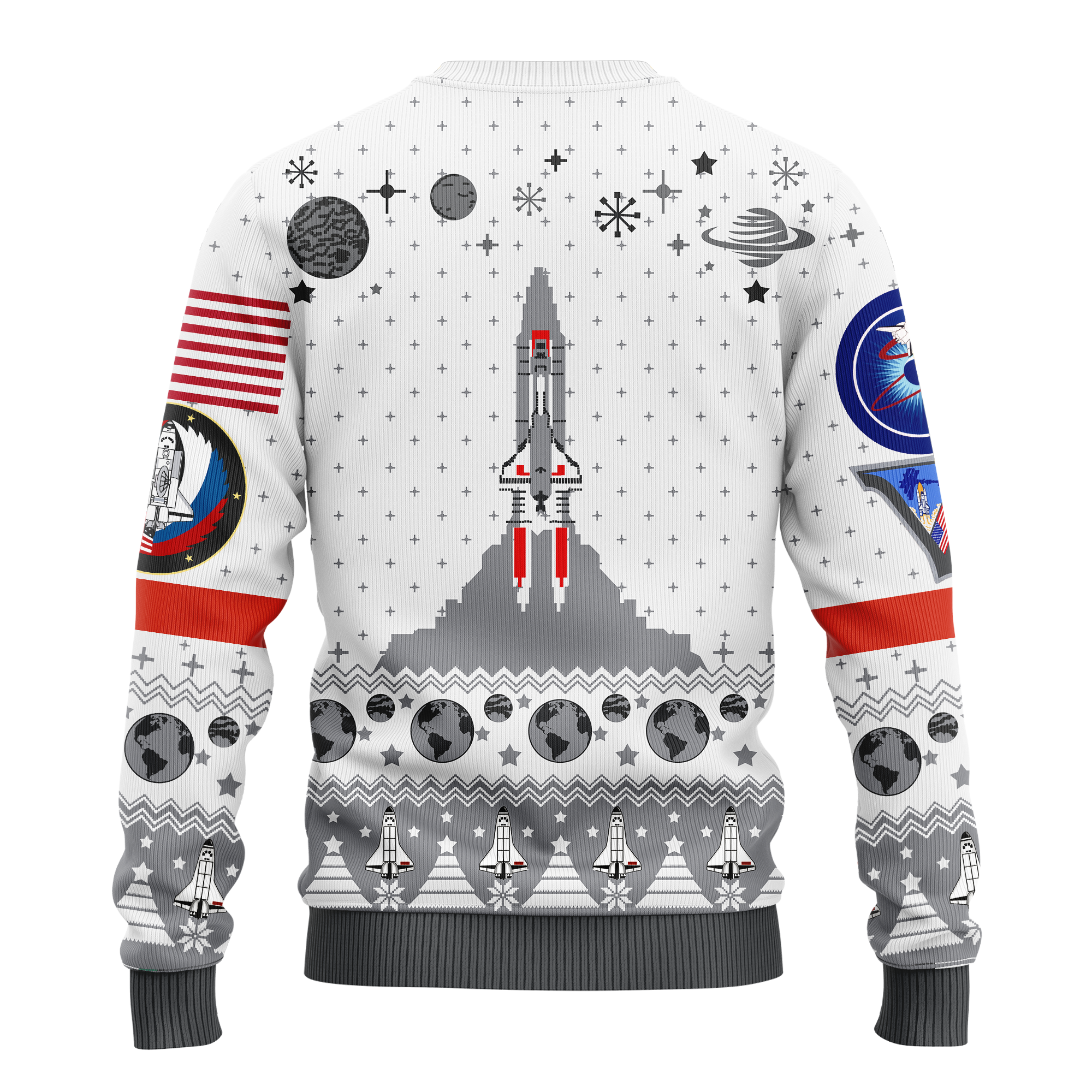 USA NASA Ugly Christmas Sweater Anime Xmas Gift Nearkii