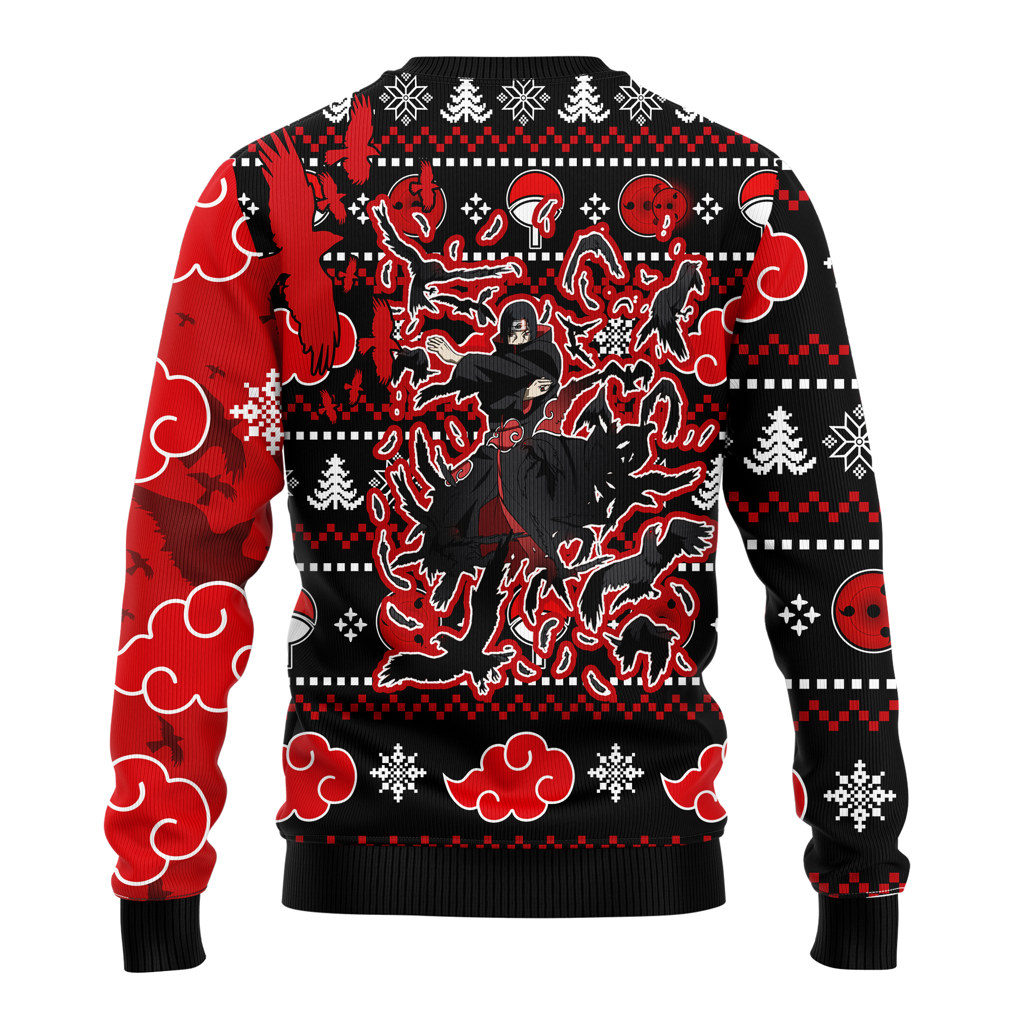 Naruto Itachi Akatsuki Ugly Christmas Sweater Anime Xmas Gift Nearkii
