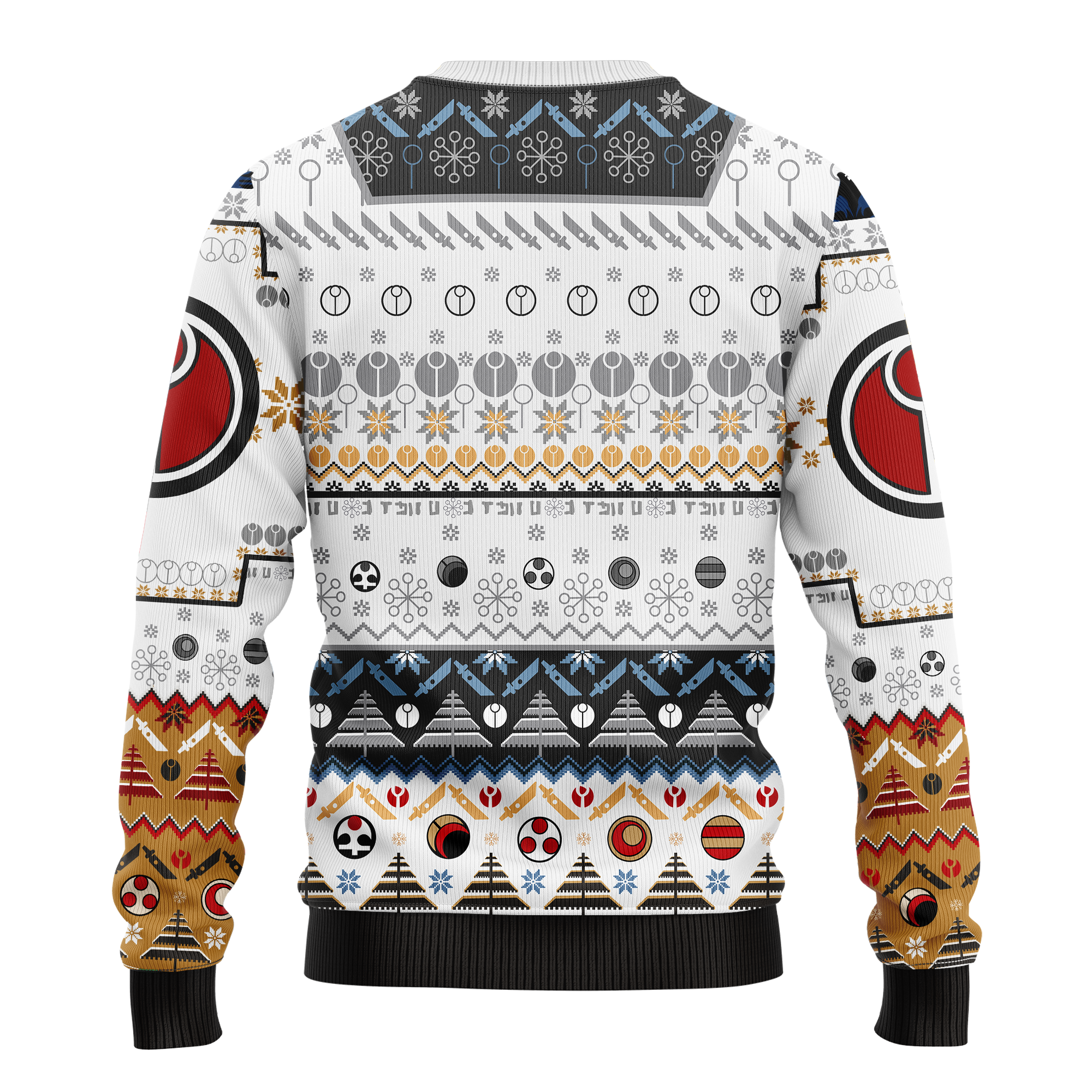 White Warhammer 40K Ugly Christmas Sweater Anime Xmas Gift Nearkii