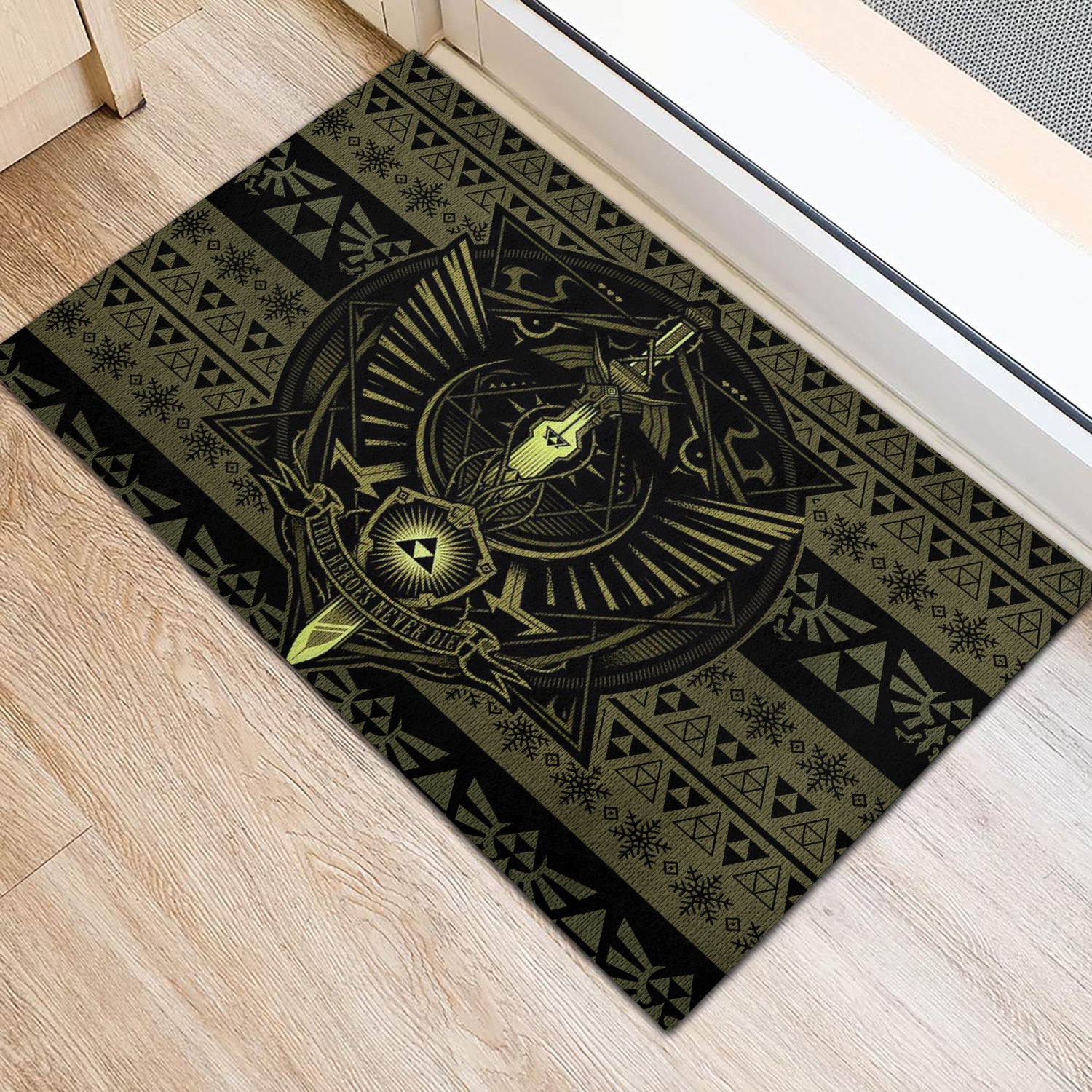 Legend Of Zelda Christmas Doormat Home Decor Nearkii