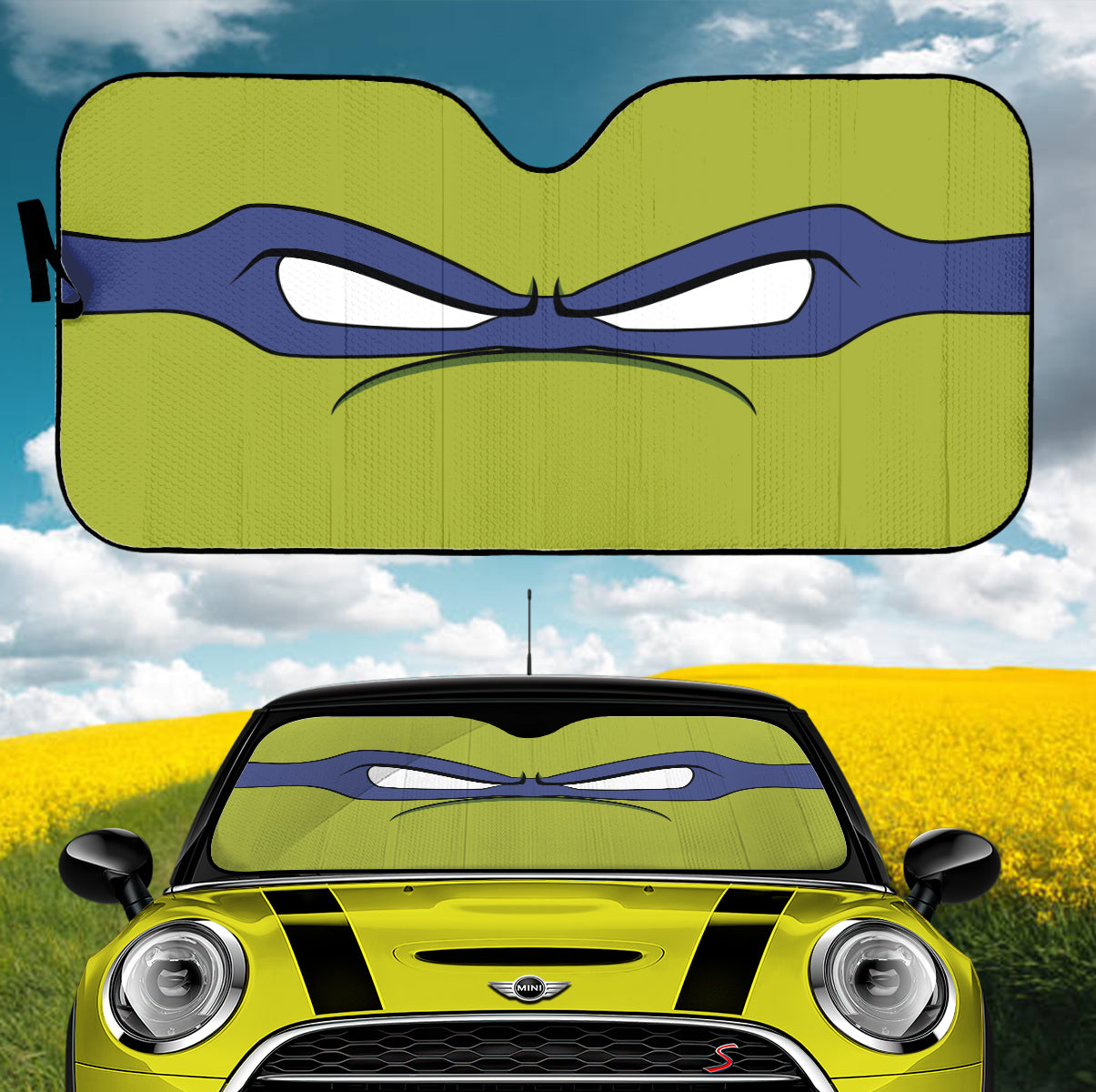 Teenage Mutant Ninja Turtles Donatello Car Auto Sunshades Nearkii