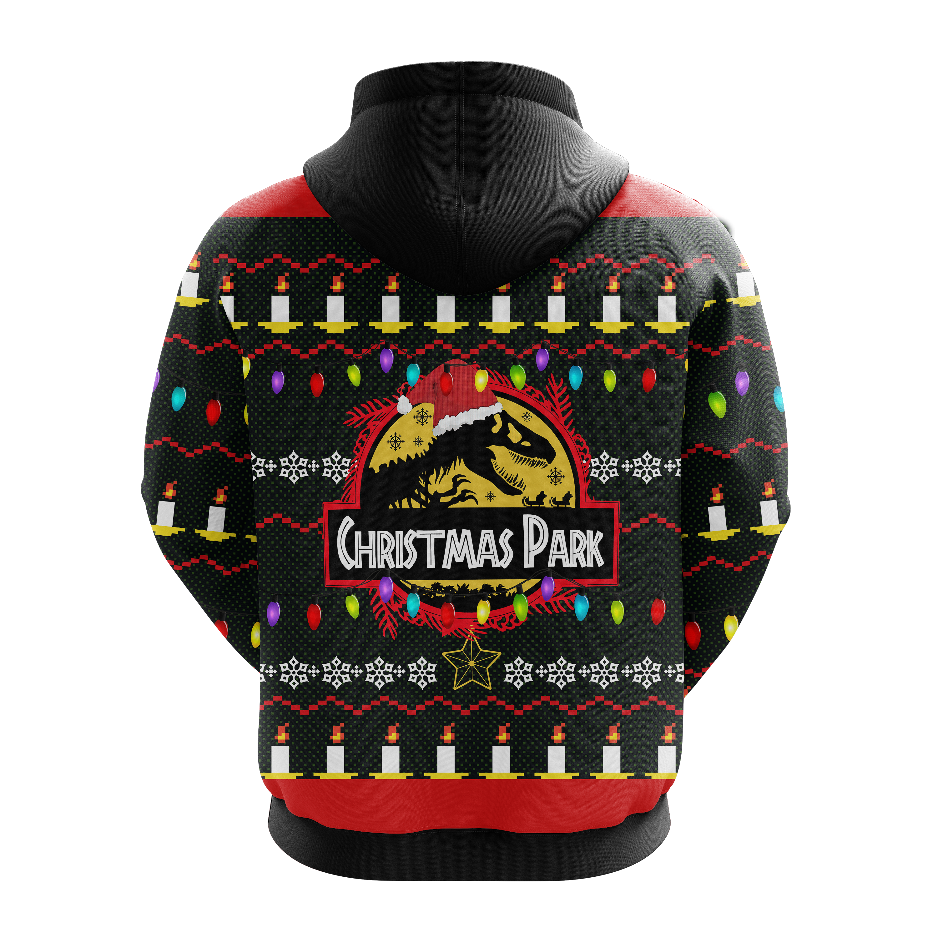 Jurassic Park Trex Christmas Hoodie Amazing Gift Idea Christmas Gift Nearkii