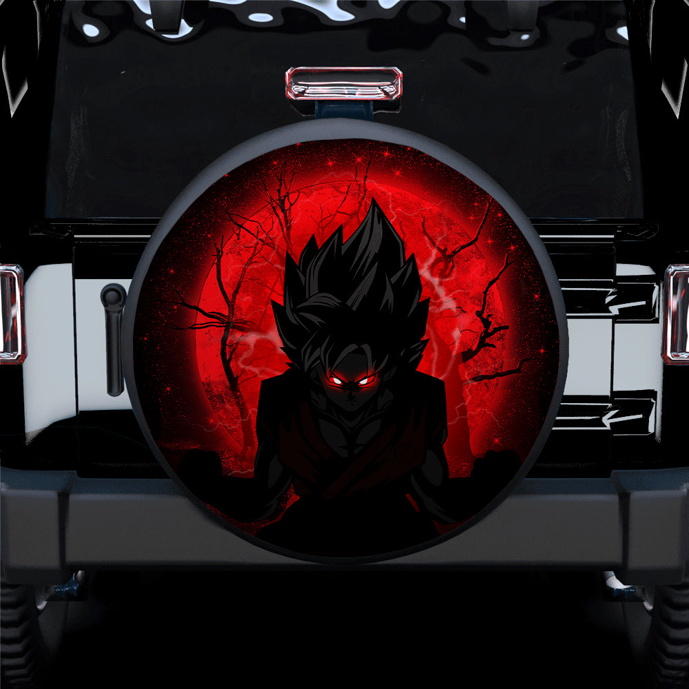 Goku Saiyan Evil Moonlight Jeep Car Spare Tire Covers Gift For Campers Nearkii