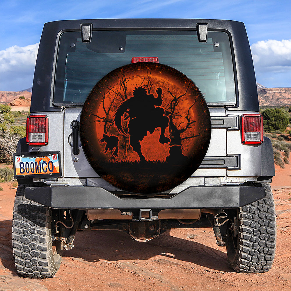 Jiraiya Moonlight Jeep Car Spare Tire Covers Gift For Campers Nearkii