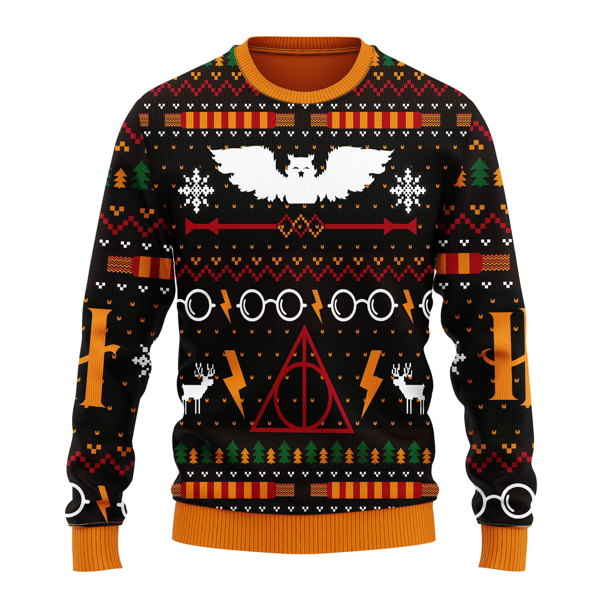 Harry Potter Ugly Christmas Sweater Anime Xmas Gift Nearkii