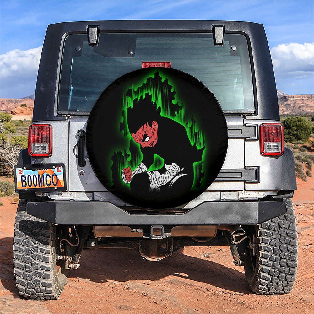 Rock Lee Power Naruto Anime Jeep Car Spare Tire Covers Gift For Campers Nearkii