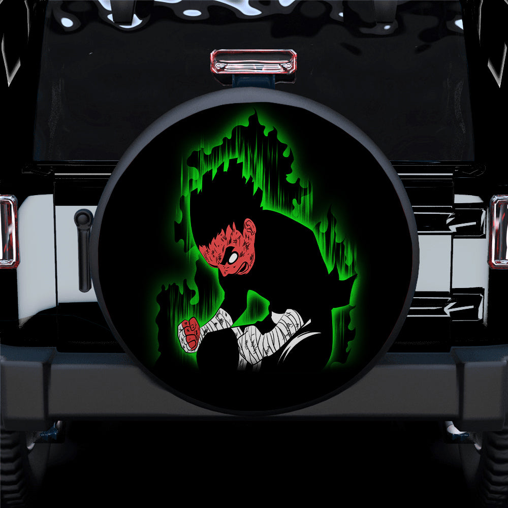 Rock Lee Power Naruto Anime Jeep Car Spare Tire Covers Gift For Campers Nearkii