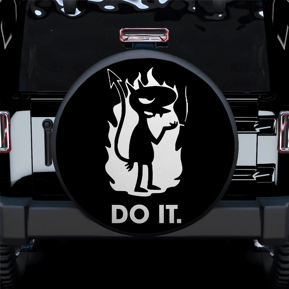 Do It Evil Car Spare Tire Covers Gift For Campers Nearkii