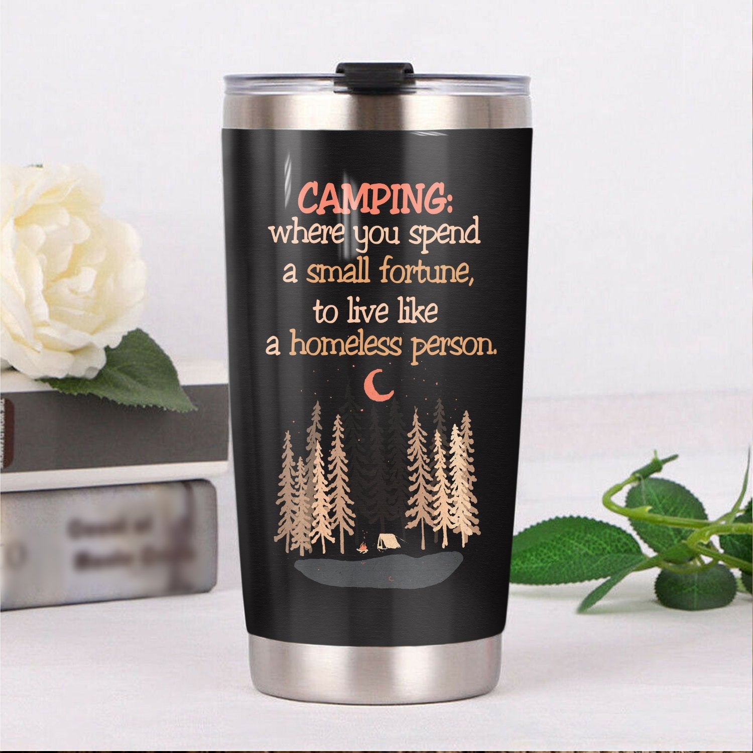Camping When You Spend A Small Fortune Camping Camfire Tumbler 2023 Nearkii