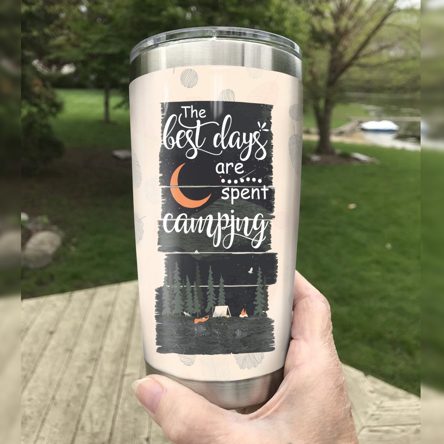 The Best Days Are Spent Camping Camfire Tumbler 2 2023 Nearkii
