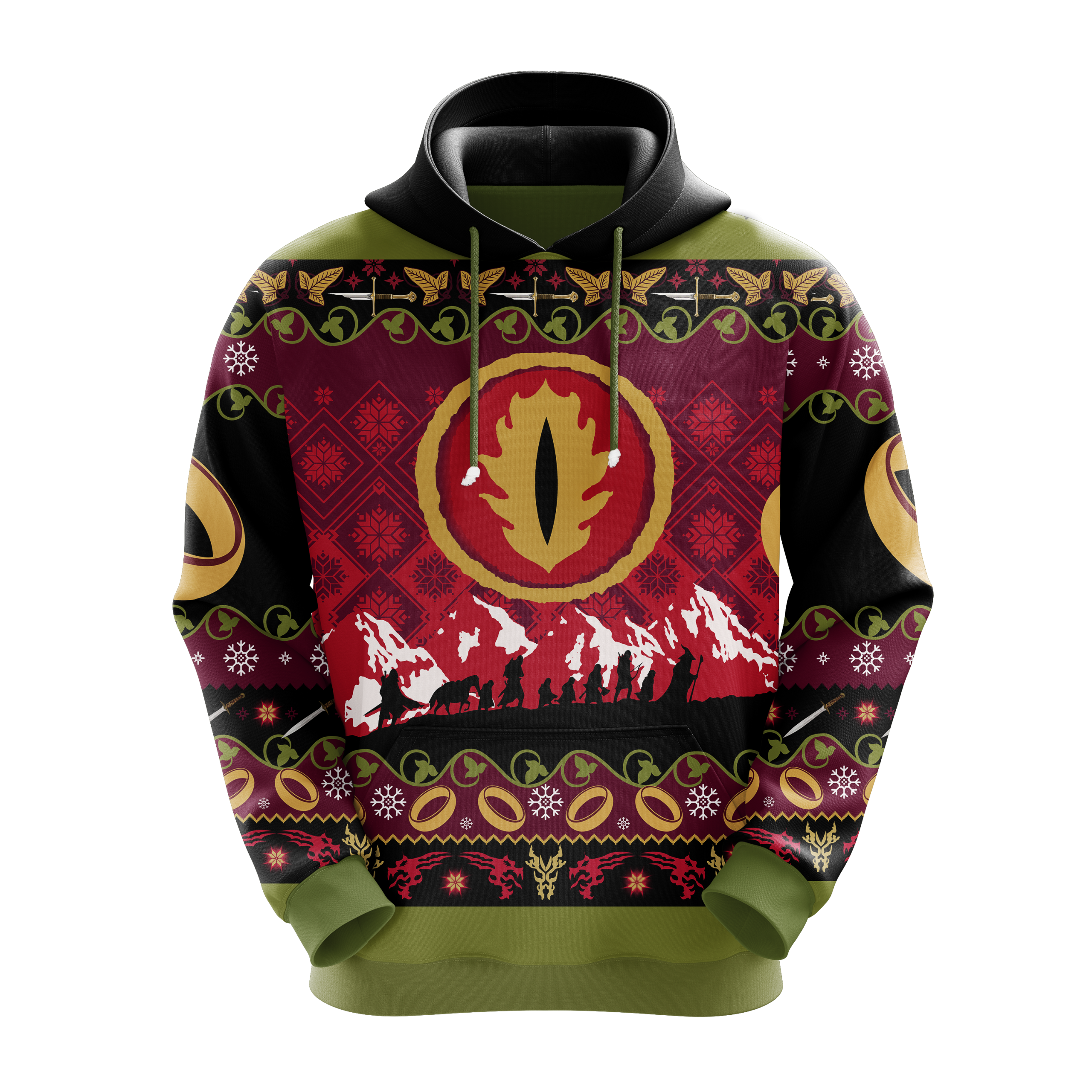 Sauron The Lord Of The Rings Hoodie Xmas Gift Nearkii