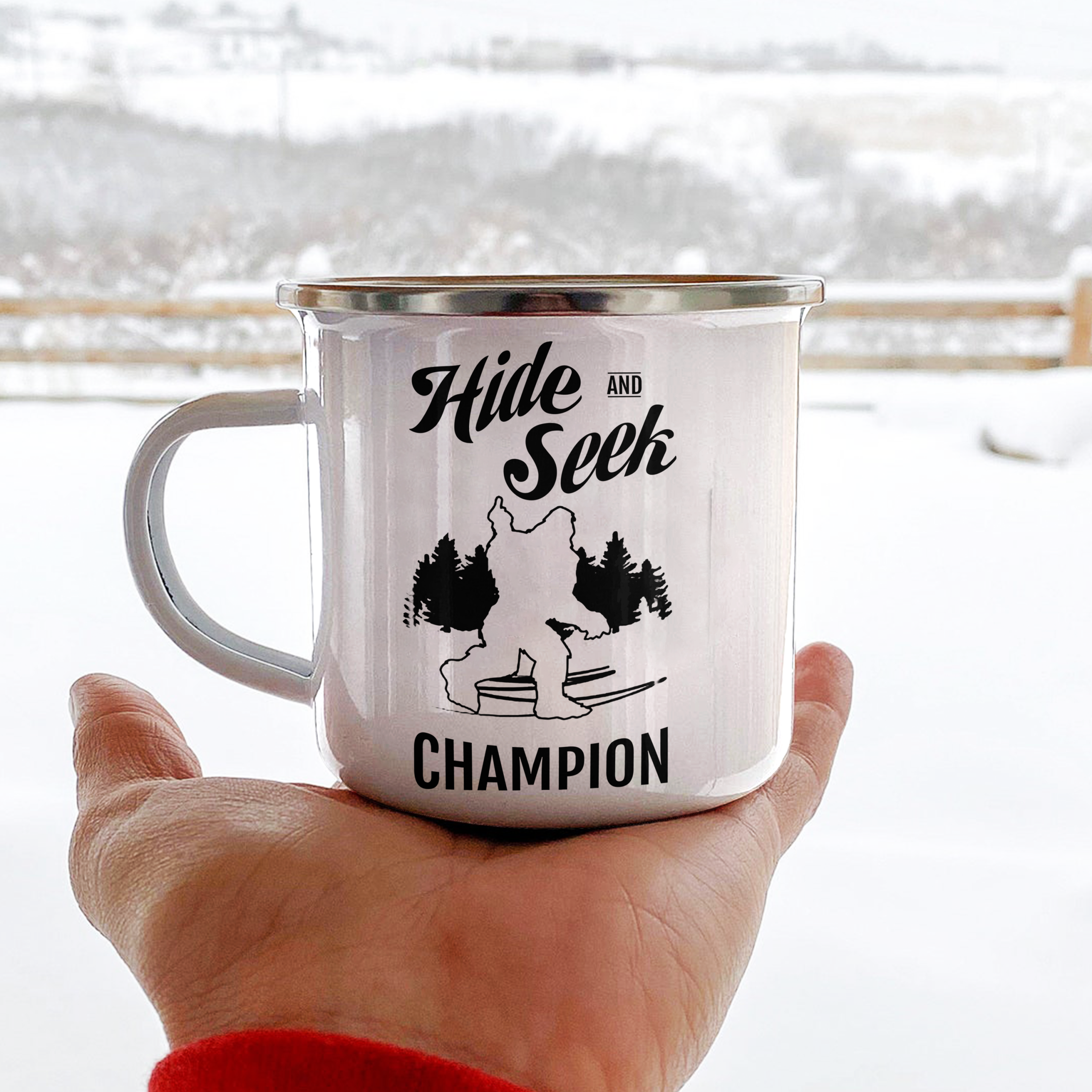 Big Foot Champion Camping Cup Campfire Mug Nearkii