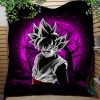 Goku Black Moonlight Quilt Blanket Nearkii