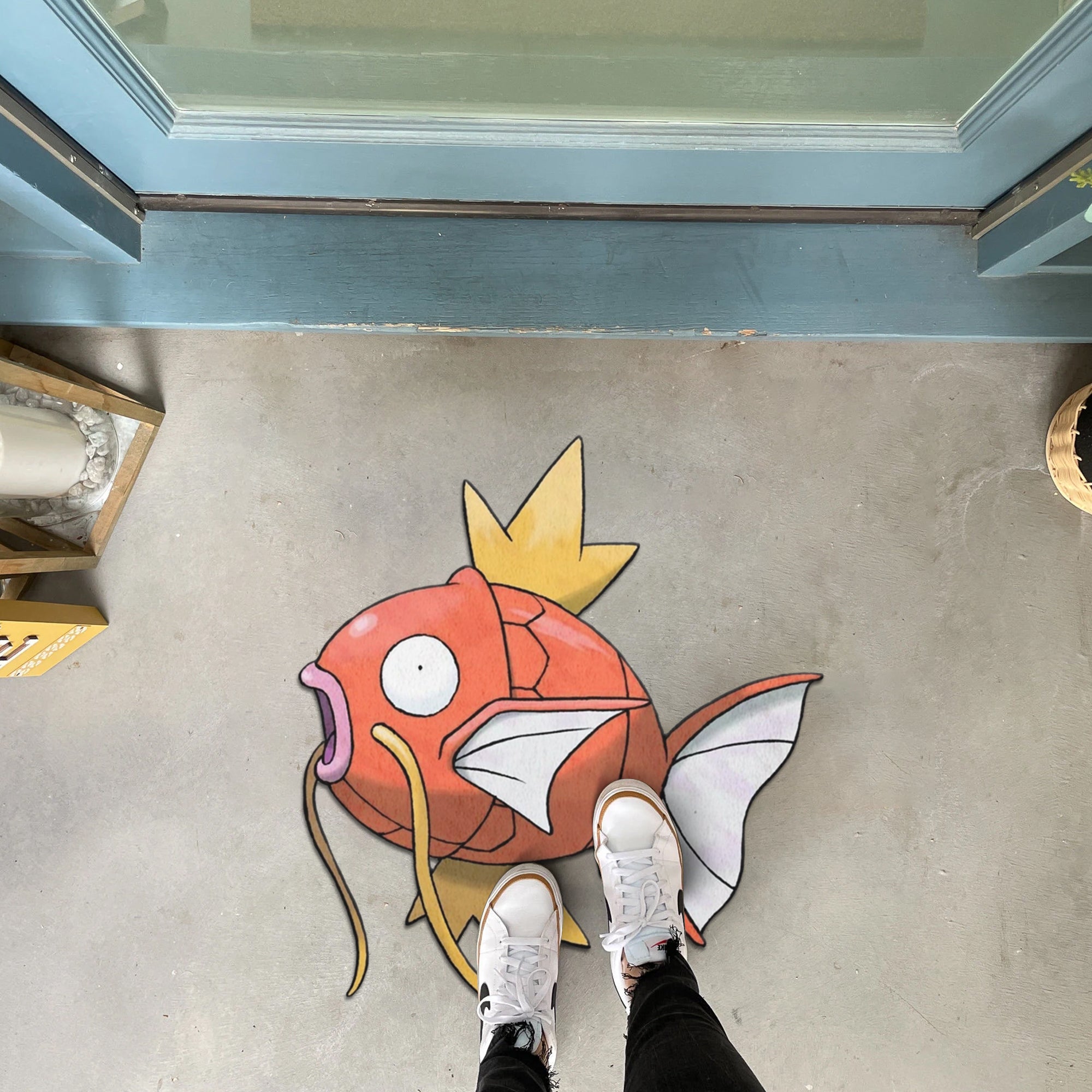 Pokemon Magikarp Custom Shape Rubber Doormat Home Decor