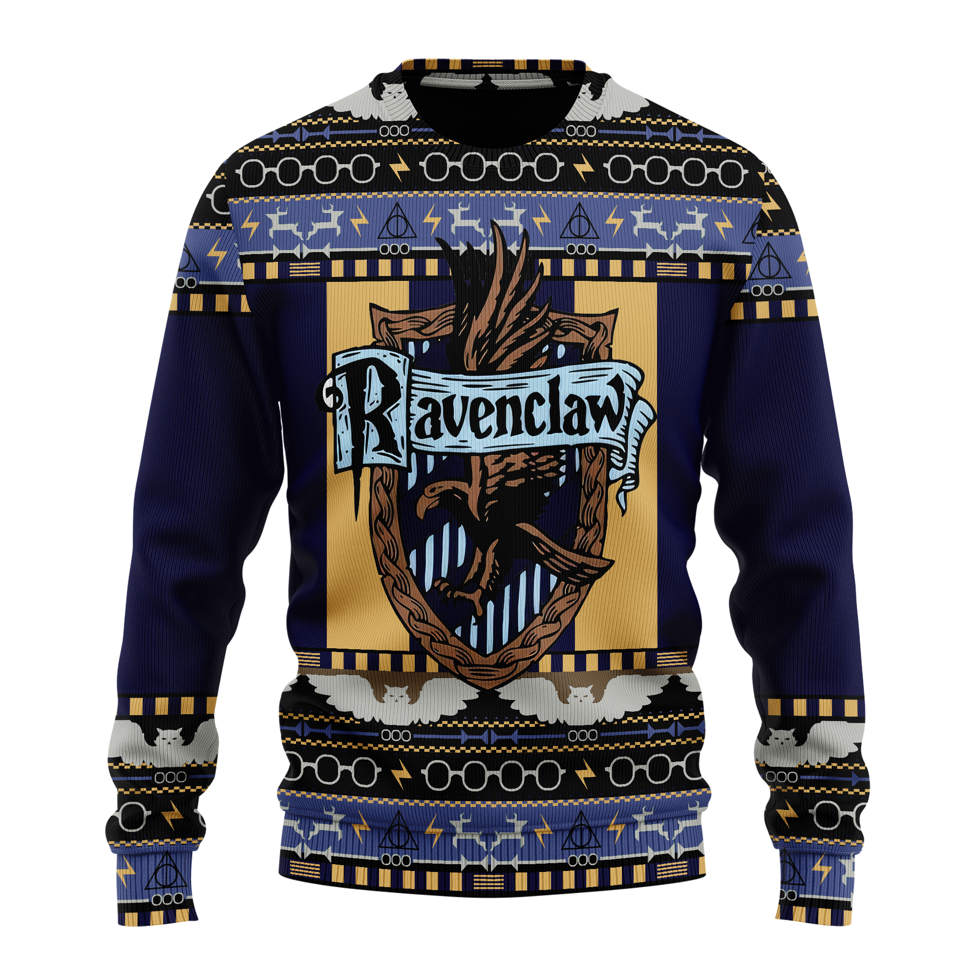 Harry Potter Ravenclaw Ugly Christmas Sweater Xmas Gift