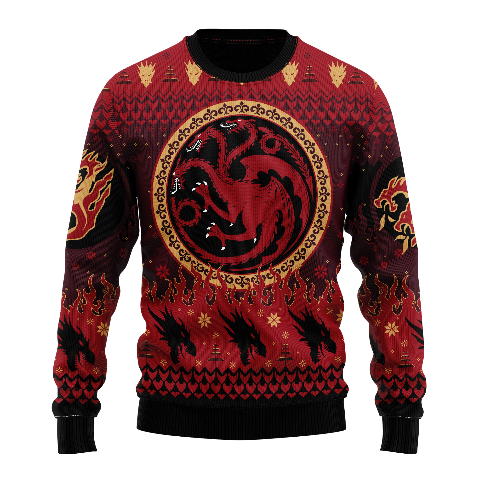 Game Of Thrones Targaryen Ugly Christmas Sweater Xmas Gift