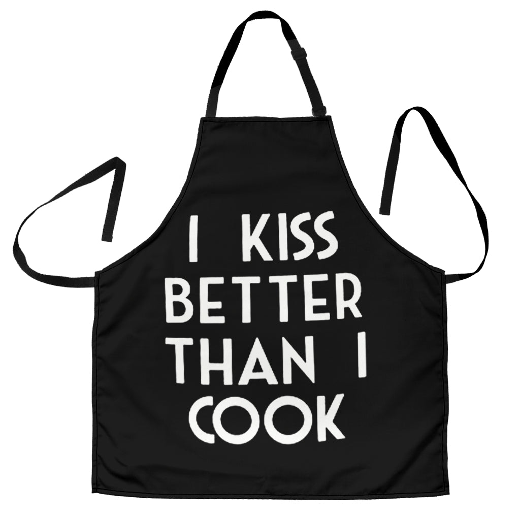 I Kiss Better Than I Cook Custom Apron Best Gift For Anyone Who Loves Cooking Nearkii