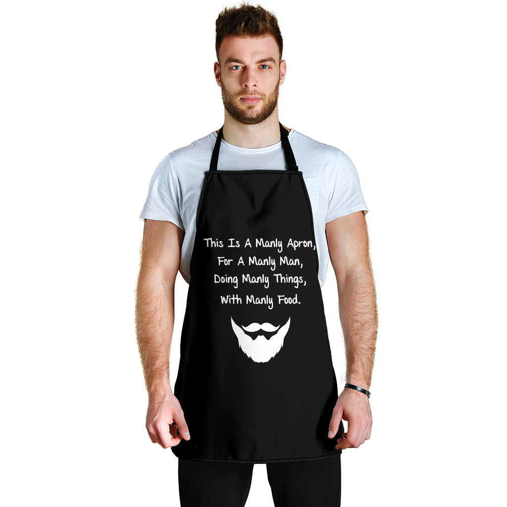 This Is A Manly Custom Apron Gift For Cooking Guys
