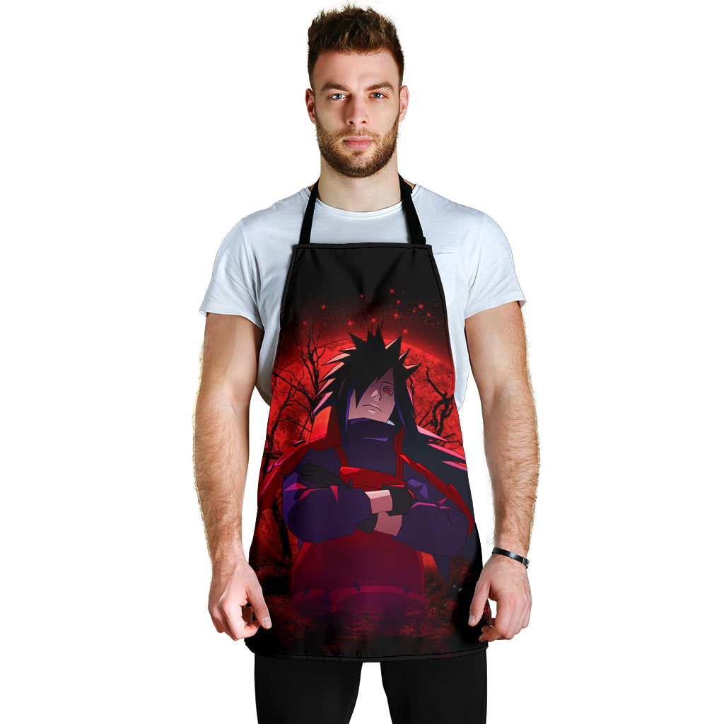 Uchiha Madara Moonlight Custom Apron Best Gift For Anyone Who Loves Cooking