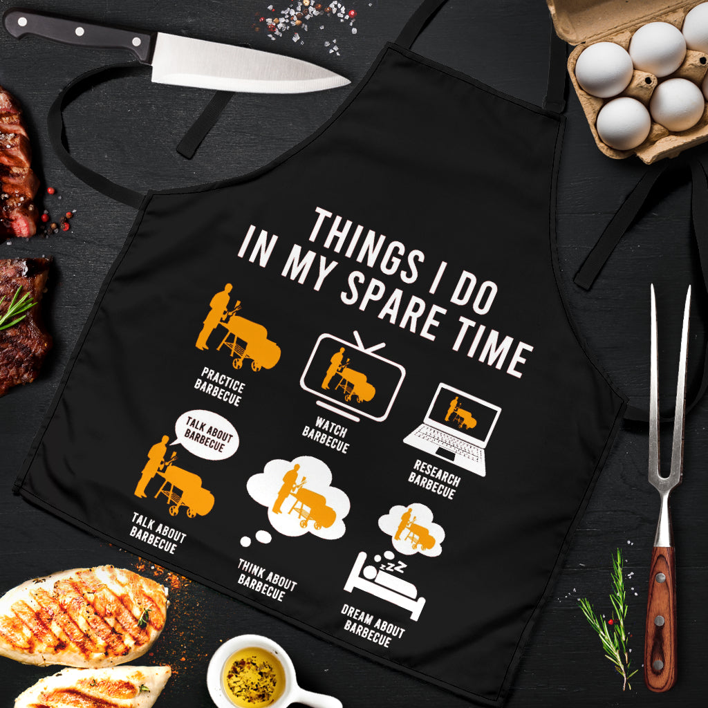 Funny Barbecue Custom Apron Best Gift For Anyone Who Loves Cooking