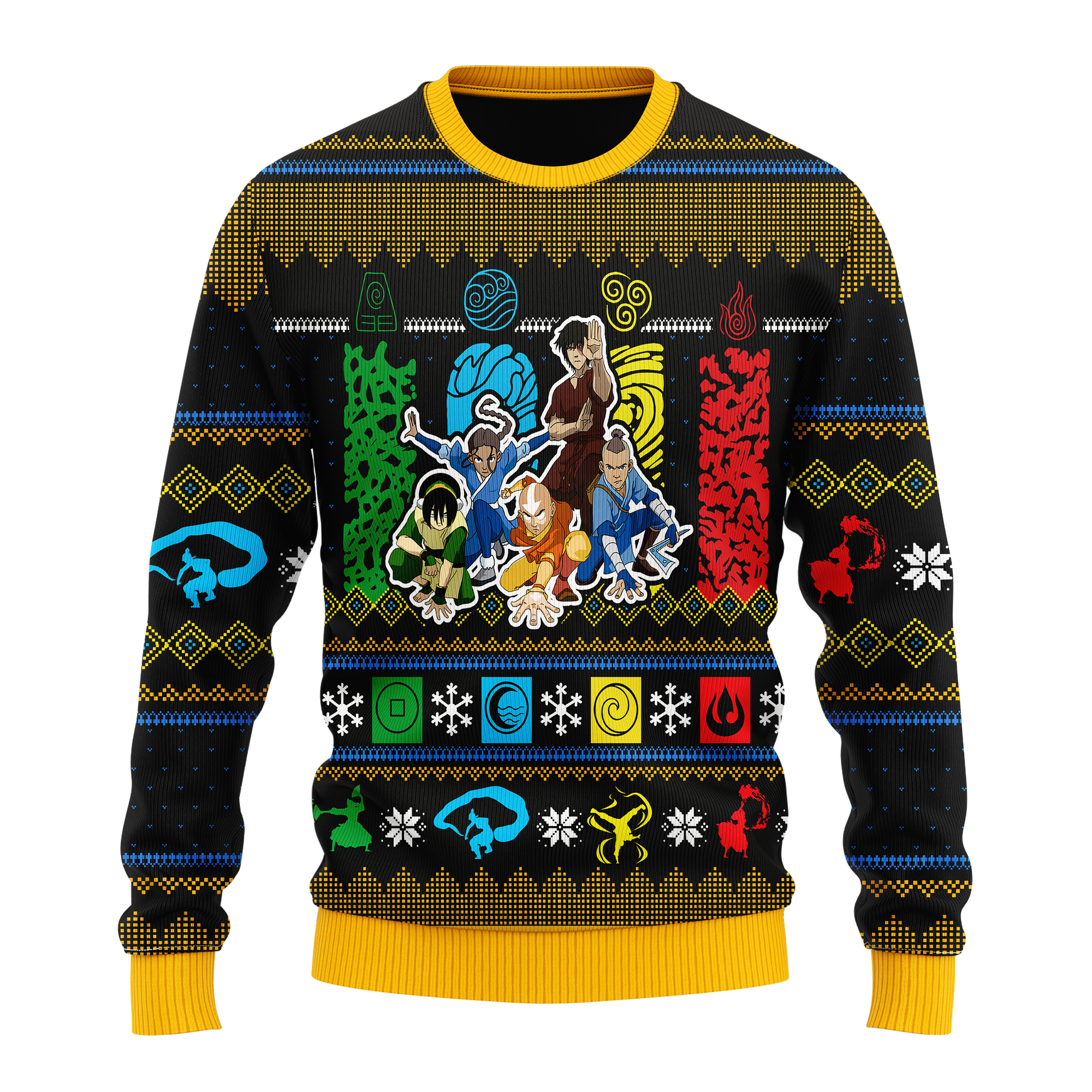 Avatar The Last ABender Ugly Christmas Sweater Xmas Gift