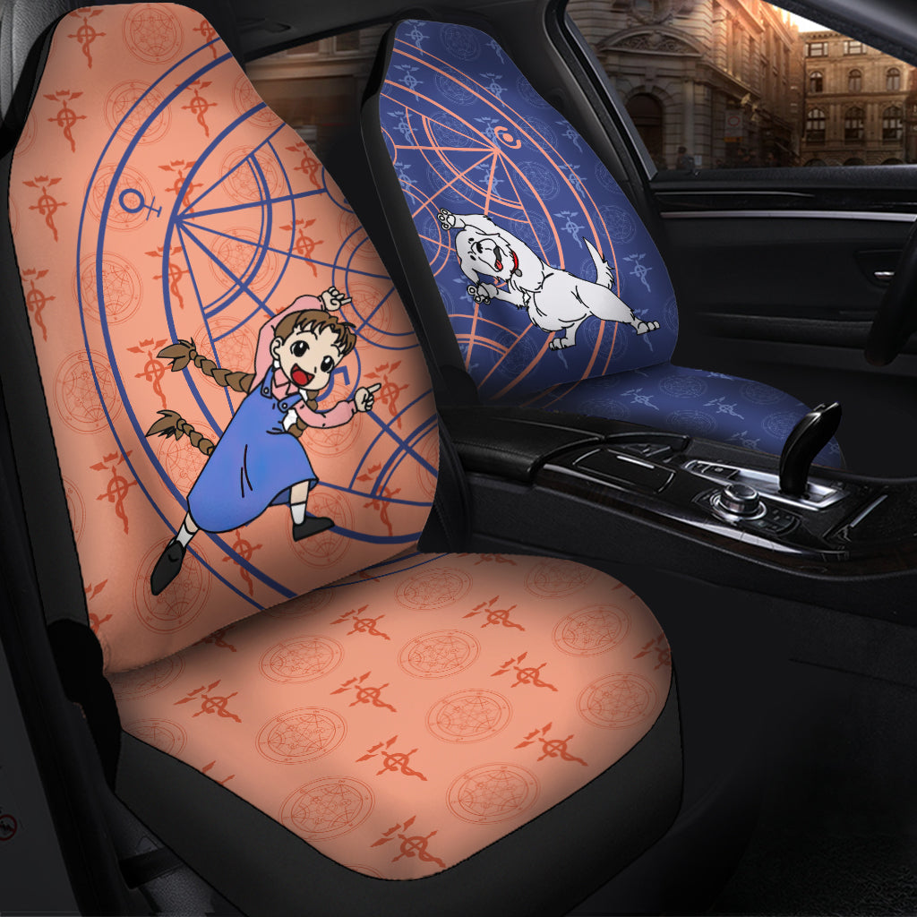 Chimera Nina Fullmetal Alchemist Premium Custom Car Seat Covers Decor Protectors