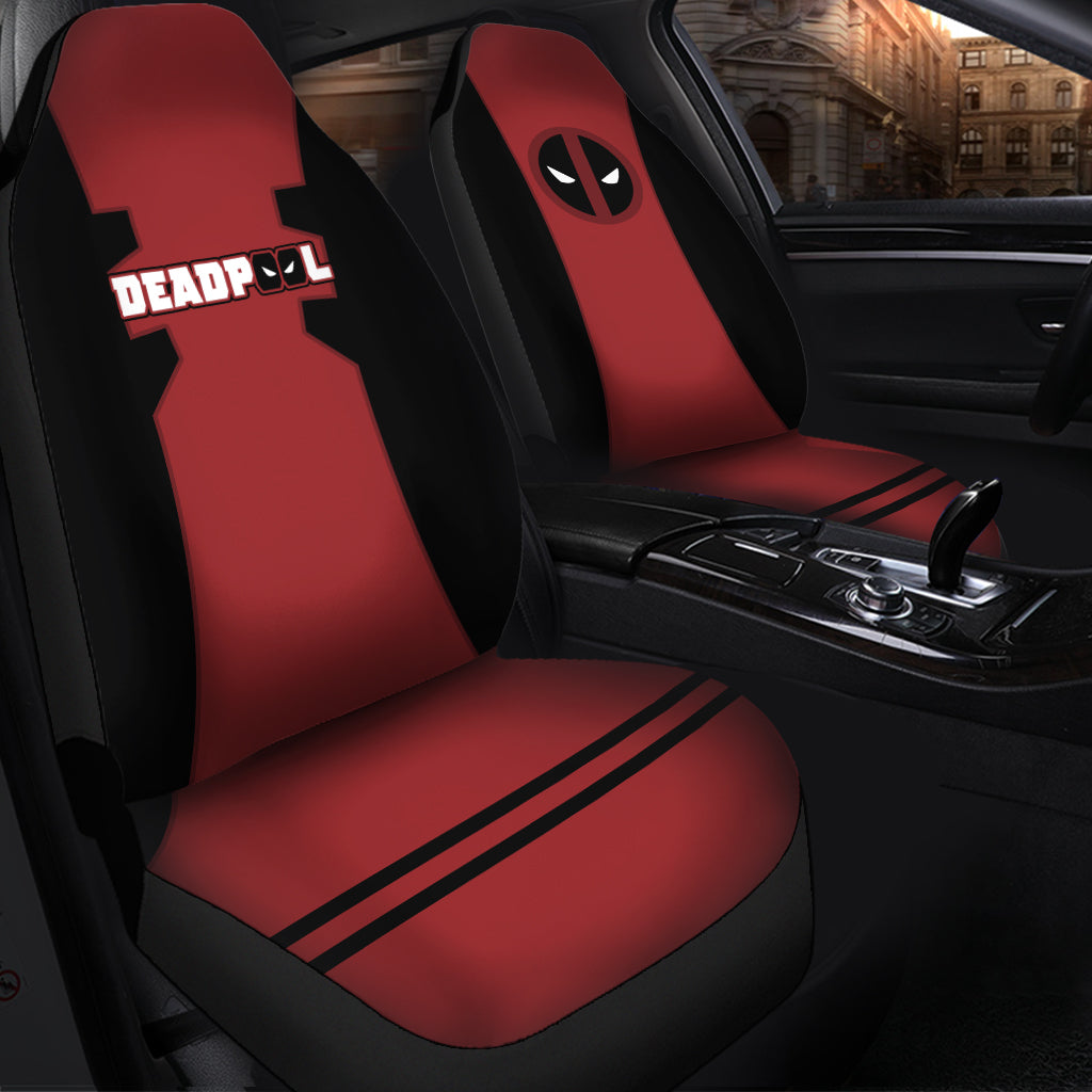 Deadpool Marvel Comics Premium Custom Car Seat Covers Decor Protectors