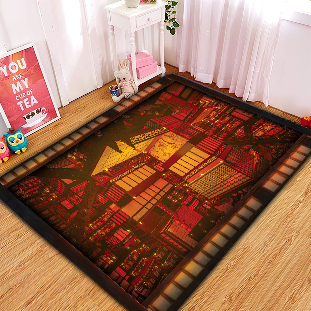 Demon Slayer Infinity Castle Carpet Rug