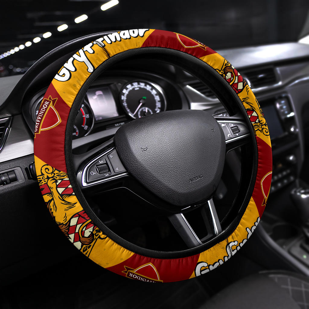 Gryffindor Harry Potter Steering Wheel Cover