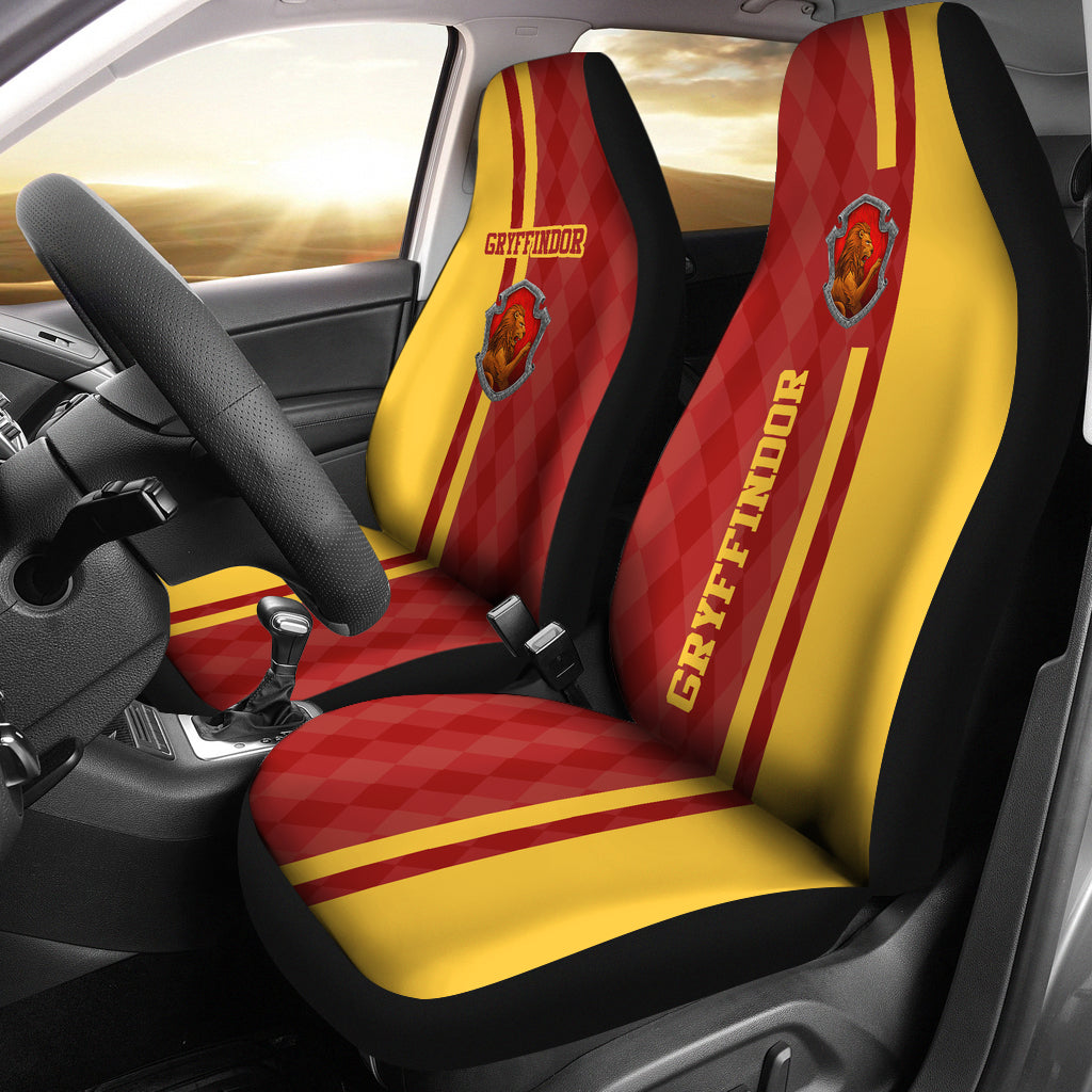 Gryffindor Harry Potter Premium Custom Car Seat Covers Decor Protectors