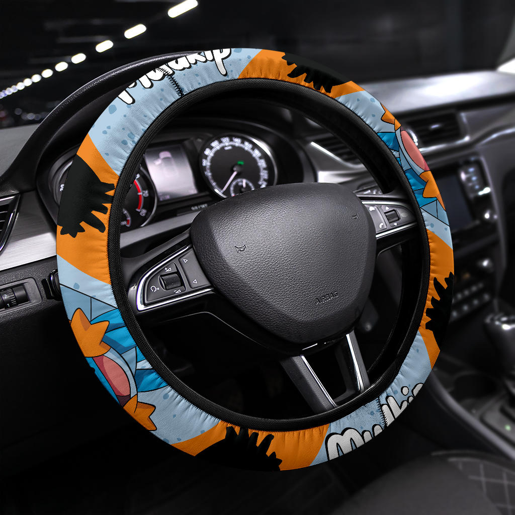 Mudkip Pokemon Steering Wheel Cover