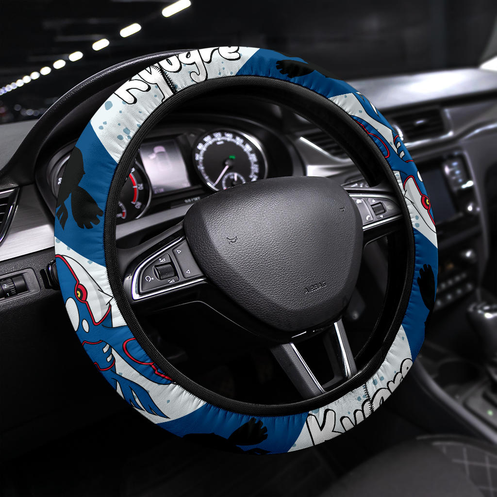 Kyogre Pokemon Steering Wheel Cover