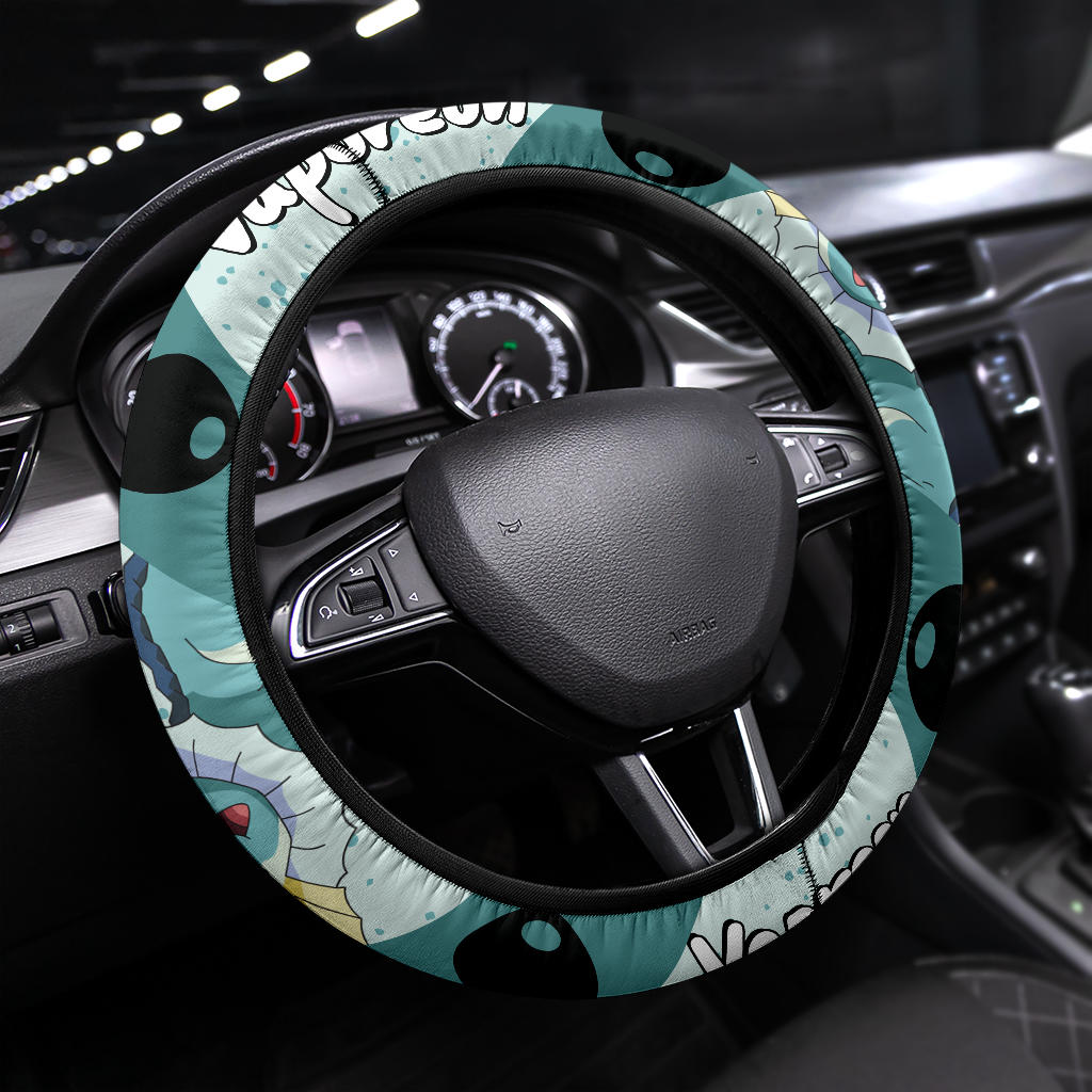 Vaporeon Pokemon Steering Wheel Cover