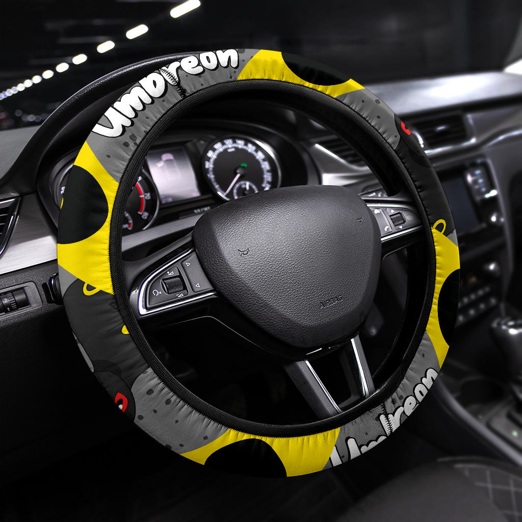 Umbreon Pokemon Steering Wheel Cover