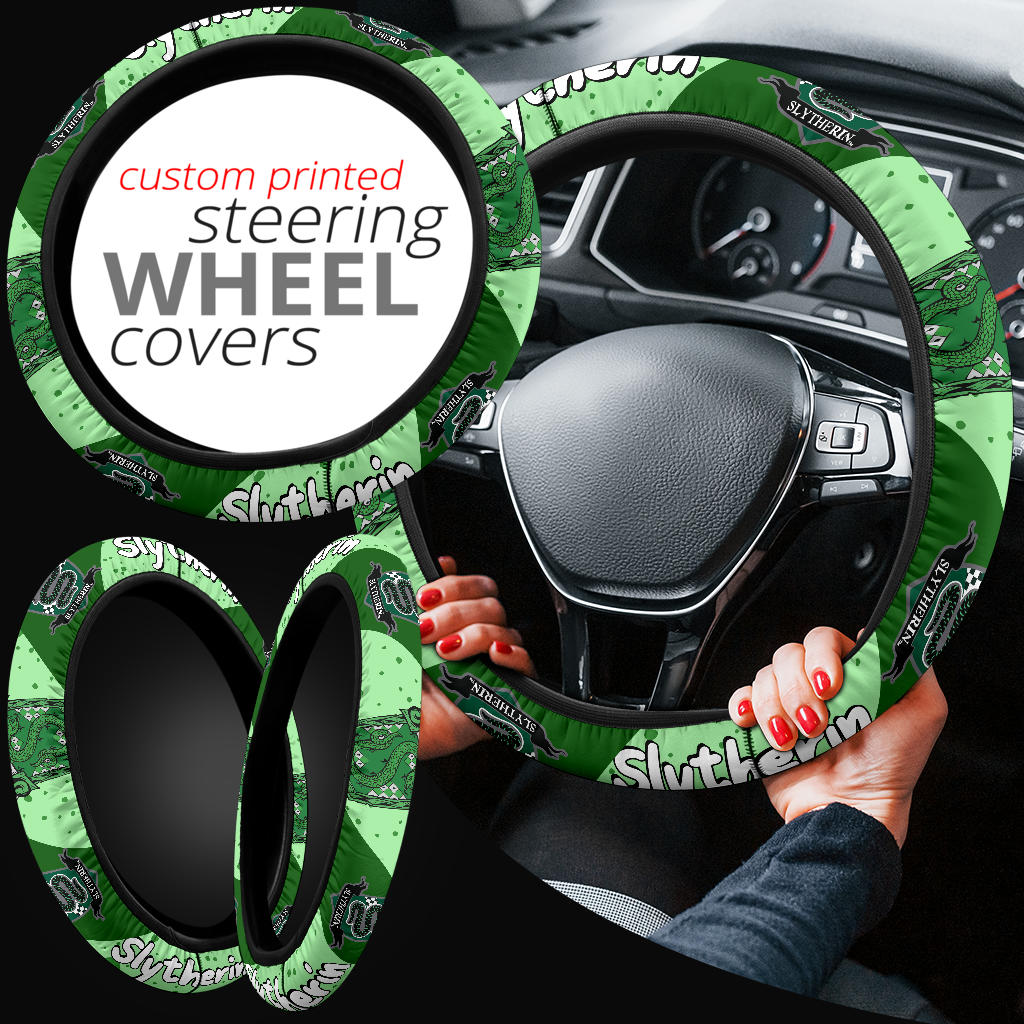 Slytherin Harry Potter Steering Wheel Cover