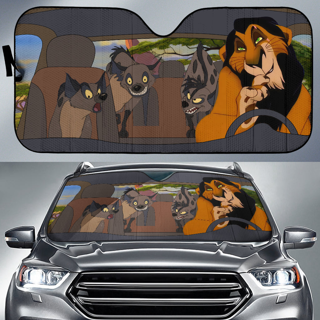 Lion King Rafa Car Auto Sunshades