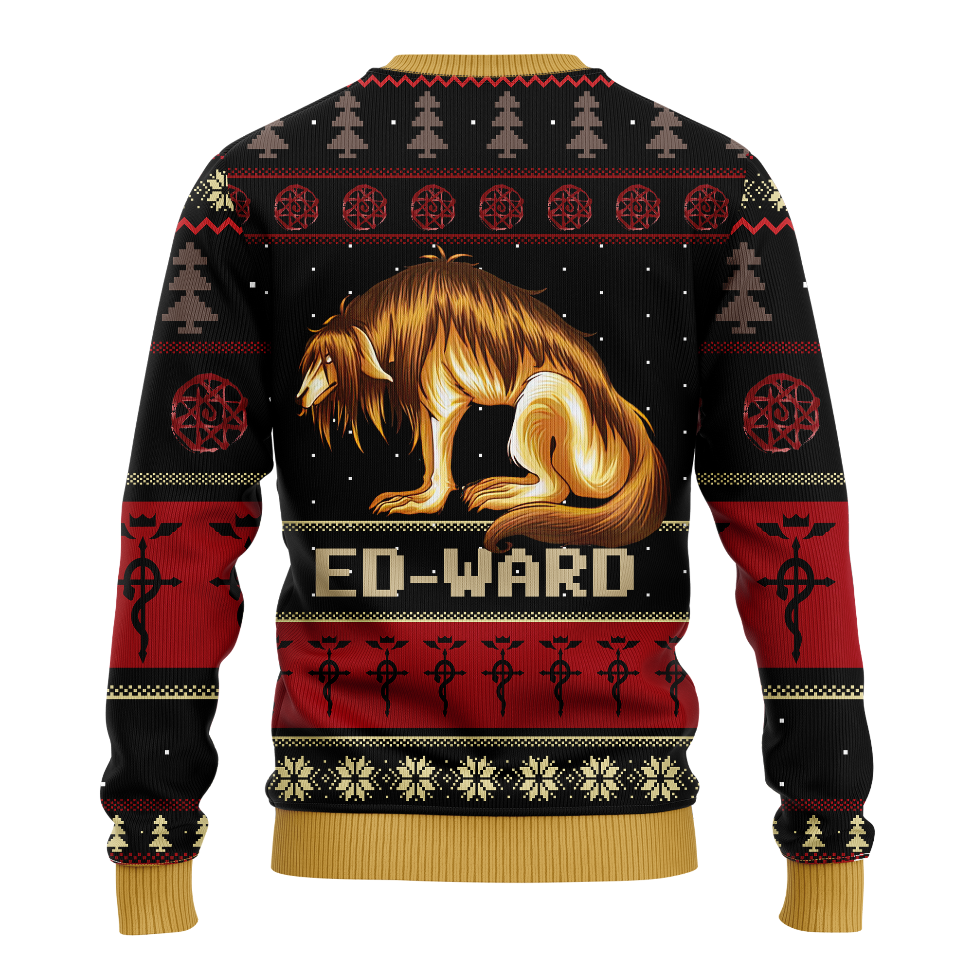 Fullmetal Alchemist Ed-Ward Christmas Sweater Amazing Gift Idea Thanksgiving Gift